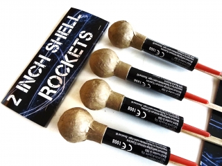 4 x 2inch shell rockets